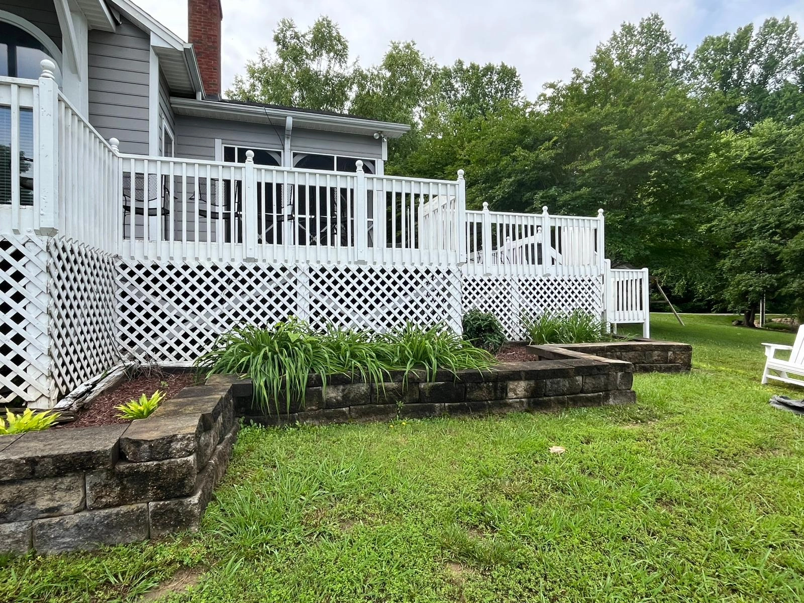 Deck Painting & Blue Ceiling Restoration in Belmont, NC - Image 8
