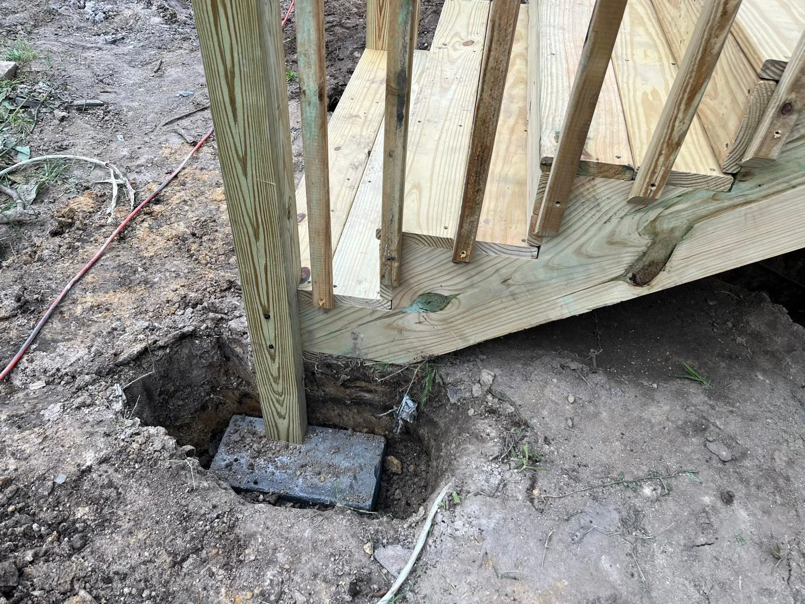 Pressure-Treated Entry Decks with Straight-Out Staircases - Image 9