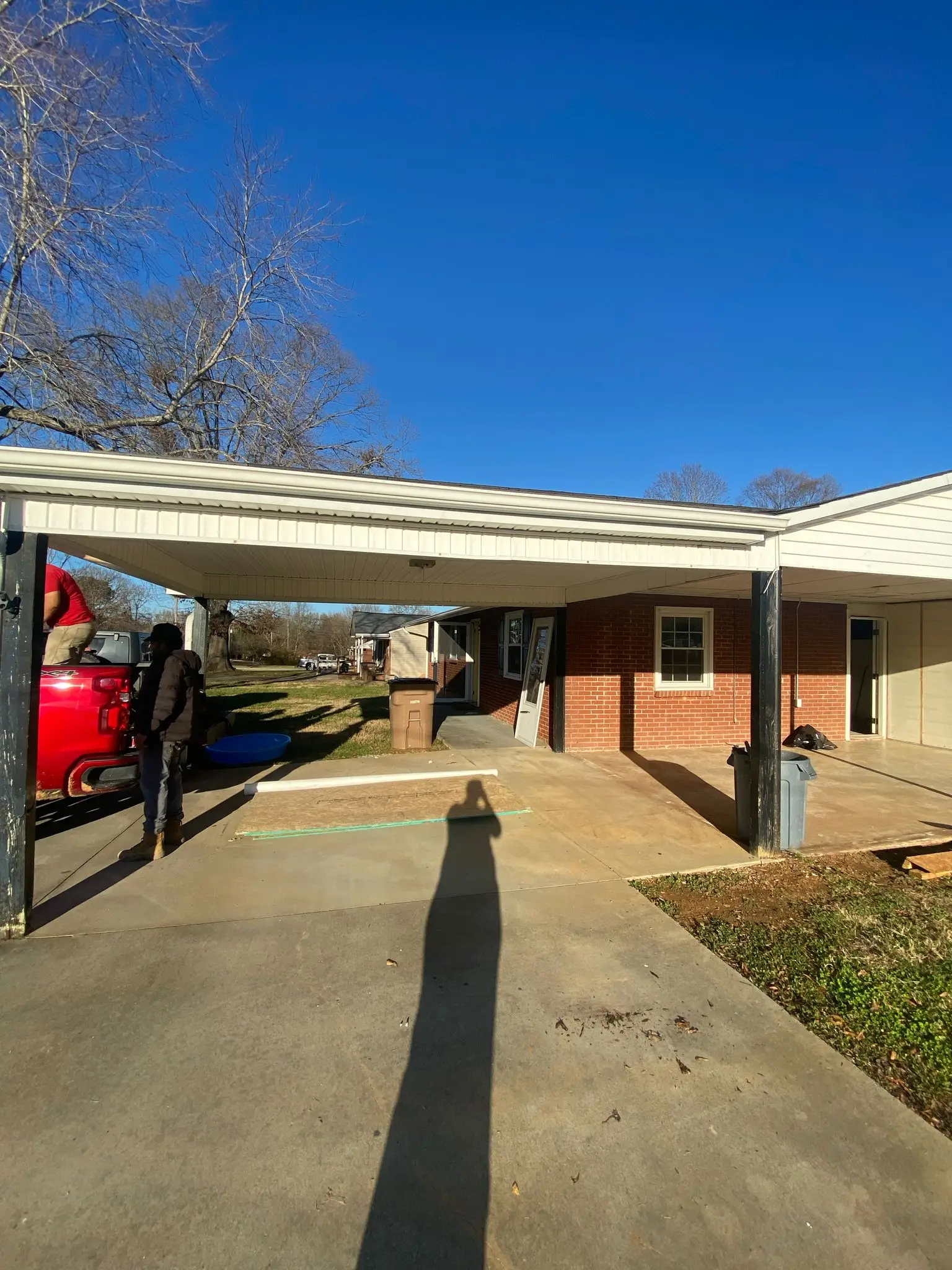 Carport Conversion into Functional Living Space