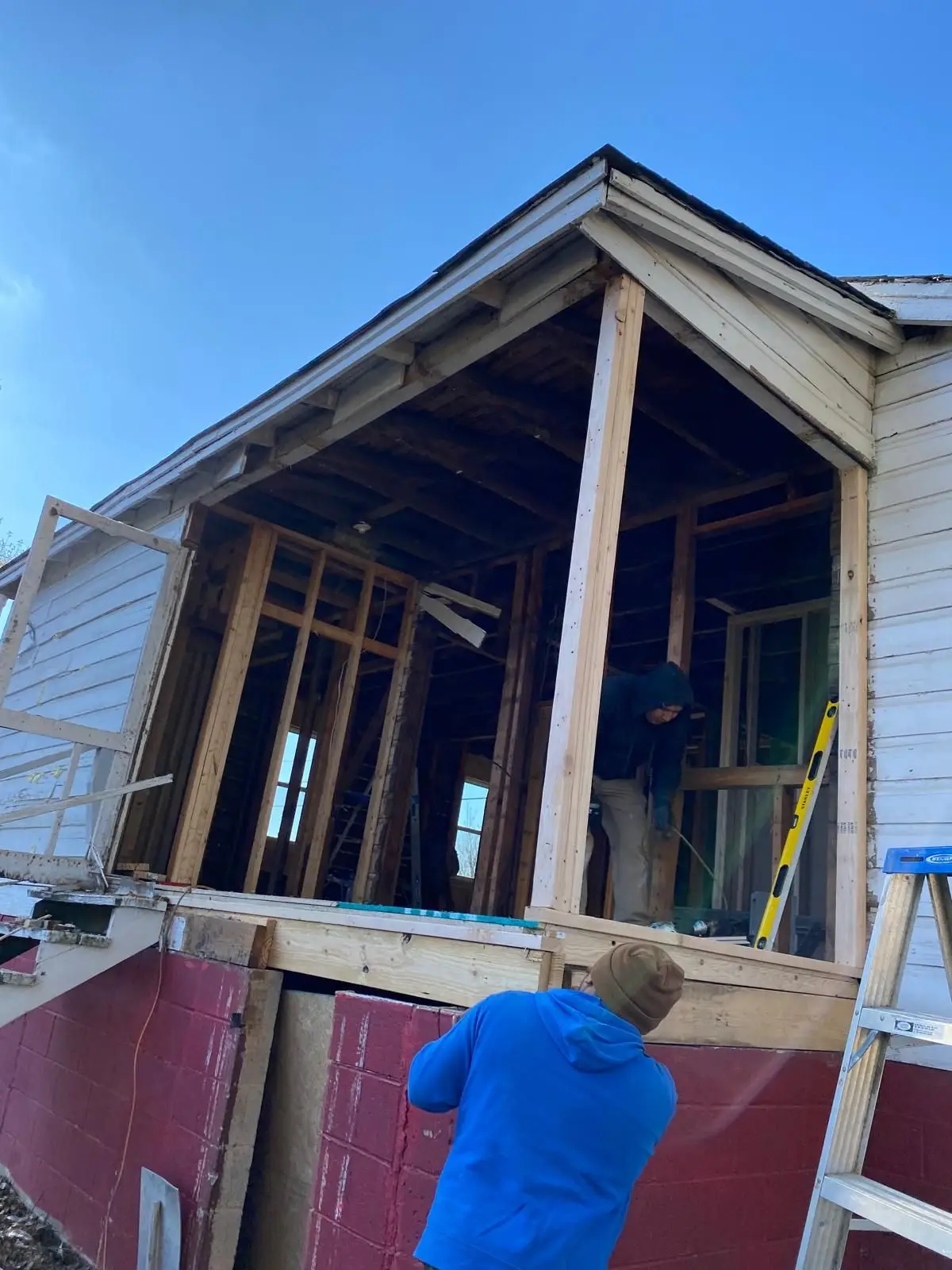 Front Porch Expansion & Structural Repair