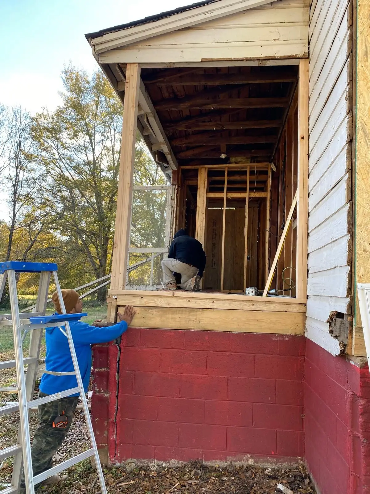 Front Porch Expansion & Structural Repair - Image 5