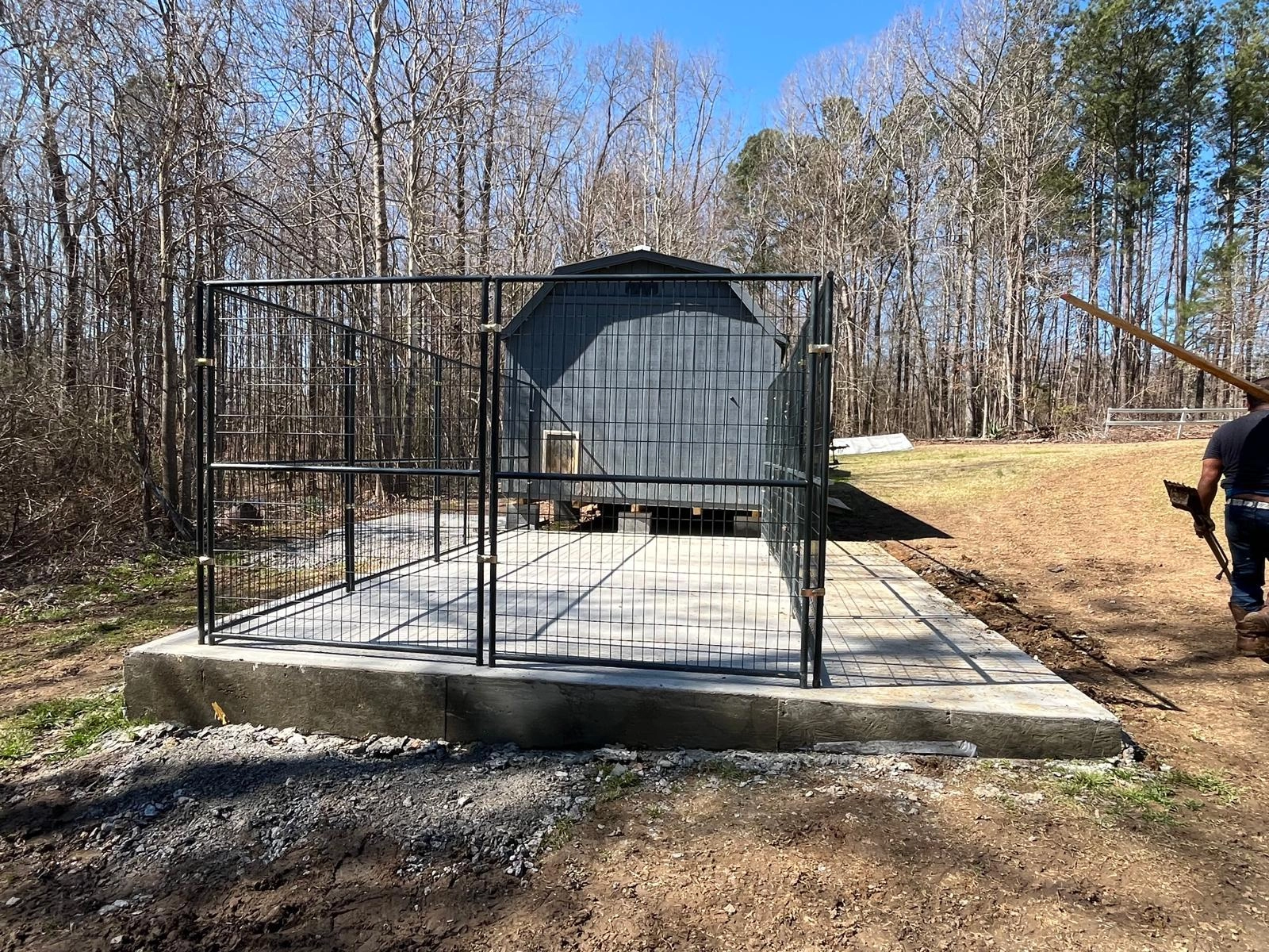 Gravel Driveway Prep & Multi-Slab Concrete Installation - Image 8